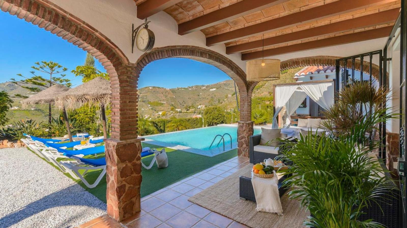 Villa Las Palmeras De Torrox By Ruralidays Dış mekan fotoğraf