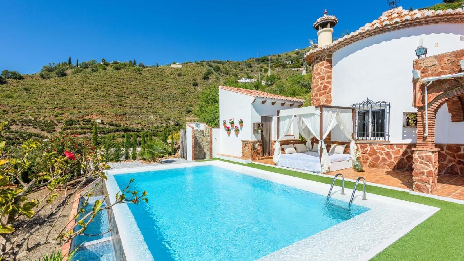 Villa Las Palmeras De Torrox By Ruralidays Dış mekan fotoğraf