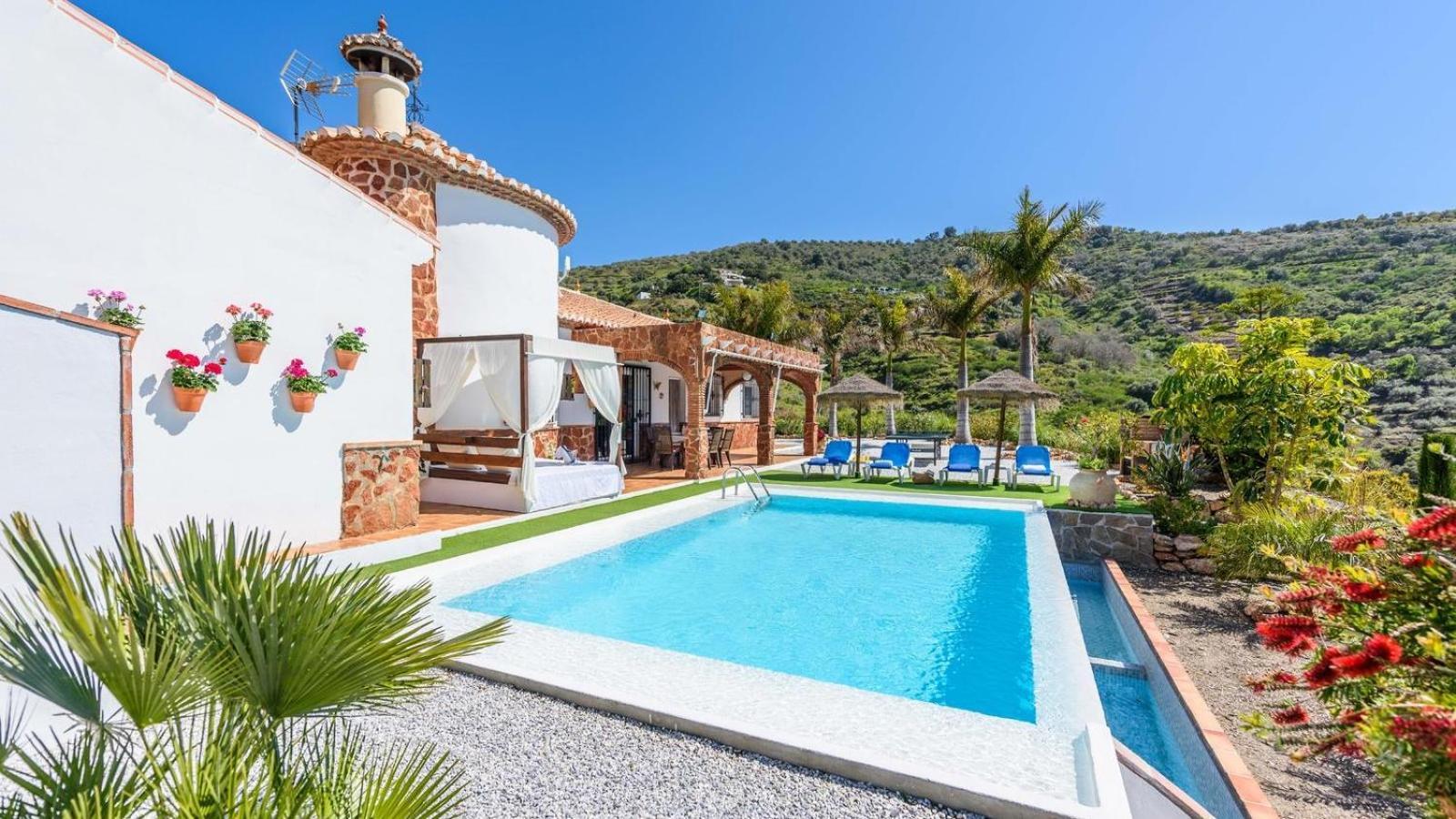 Villa Las Palmeras De Torrox By Ruralidays Dış mekan fotoğraf