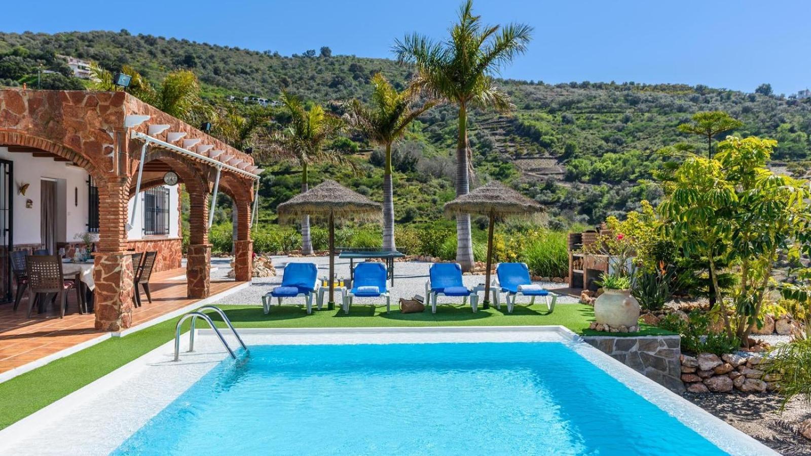 Villa Las Palmeras De Torrox By Ruralidays Dış mekan fotoğraf