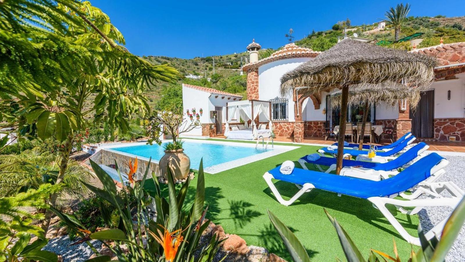 Villa Las Palmeras De Torrox By Ruralidays Dış mekan fotoğraf